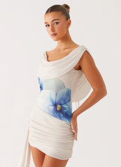 Good Fortune Mini Dress - Ivory